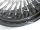 Black rim+hub Fat Daddy 16X3.5 50 (ES)