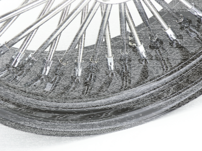 Black spoke Fat Daddy 16X5.5 50 (ES)