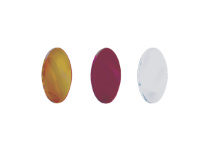 LARGE CLEAR LENSES BULLET AUX LITE PAIR