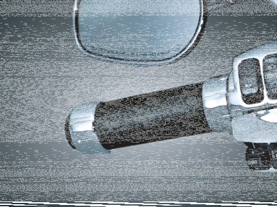 HEATED GRIP ACCENTS, BLACK (ES)
