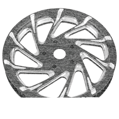 PM Pulley 66Tx1" Del Rey Platinum (ES)