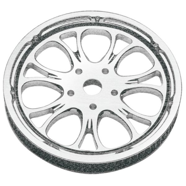 PM Pulley 66Tx1" Heathen Chrome (ES)