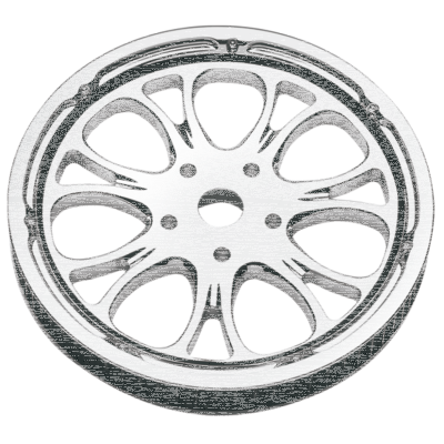 PM Pulley 66Tx1" Heathen Chrome (ES)