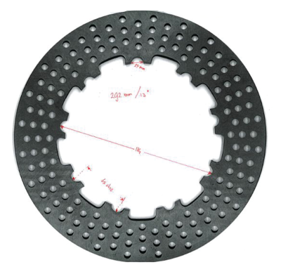 Floating Disc 10" NO floaters NO center (ES)