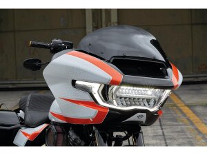 Helix Replacement Windscreen Height: 10,5" Dark Smoke