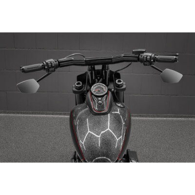 Killer Custom, Back Saver Raked T-Bar Mega handlebar 6"