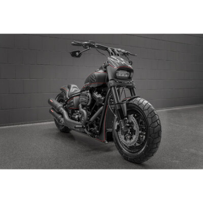 Killer Custom, Back Saver Raked T-Bar Mega handlebar 6"