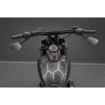 Killer Custom, Back Saver Raked T-Bar Mega handlebar...