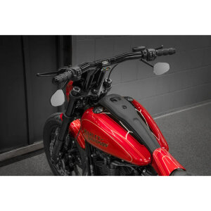 Killer Custom, Back Saver Raked T-Bar Mega handlebar 4"