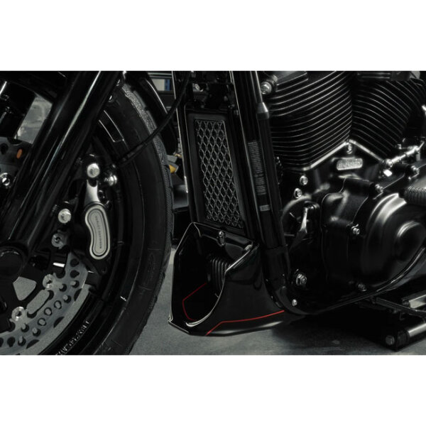 Killer Custom, oil radiator guard David. Black