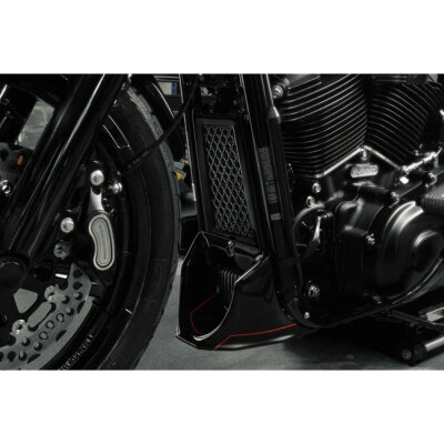 Killer Custom, oil radiator guard David. Black