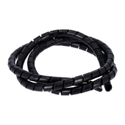 Spiral wrap, wiring loom. 1/2" dia. Clear | Lieferumfang: Nur ein Teil des abgebildeten Artikels.