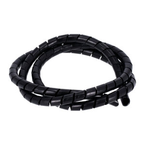 Spiral wrap, wiring loom. 1/2" dia. Clear | Lieferumfang: Nur ein Teil des abgebildeten Artikels.