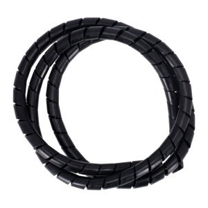 Spiral wrap, wiring loom. 1/2" dia. Clear | Lieferumfang: Nur ein Teil des abgebildeten Artikels.