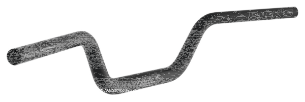 Perf. 5T Moto Bar 1.25" Blk 852mm TBW-V3 (ES)