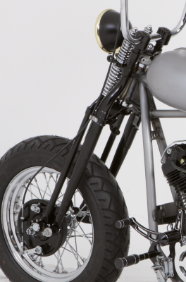 Springer fork BT36-45 in-line Chrome (FR)
