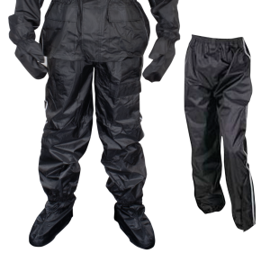Rain pants black size XS