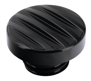 GZP black ribbed screw in cap 82-e18 (GB)