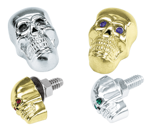 GZP Skull krommet chrome Small plain