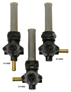 GZP Petcock long screen w/strght Black