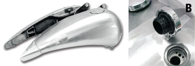 GZP 4"Str Flatsde gastank F*ST84-99 scrw (GB)