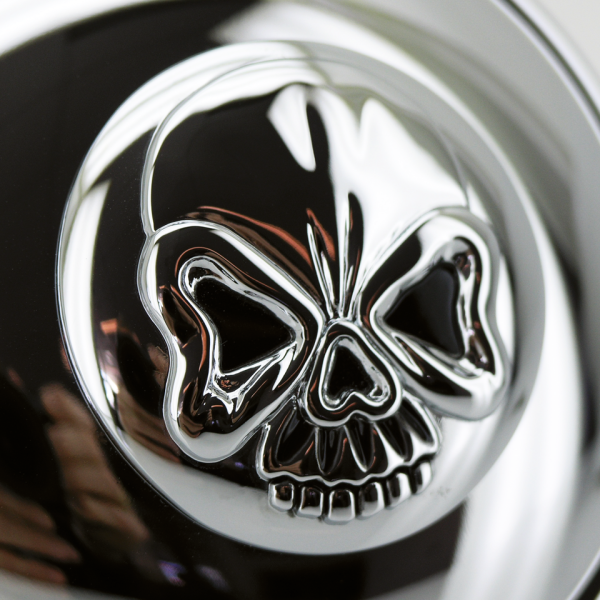 GZP Chr Skull lock gas cap 97-e18 vented (GB)