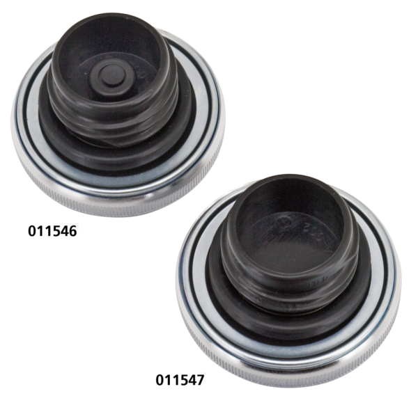 GZP Black Gas cap non vented 85-e18 stee (GB)