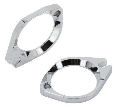 GZP Chrome cast intake manifold flanges