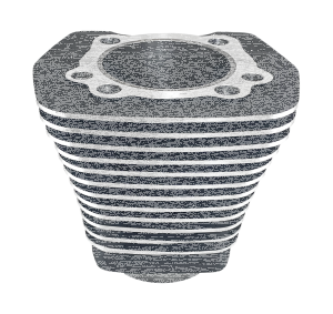 GZP Alu cylinder BT84-99 Black Wrinkle (GB)