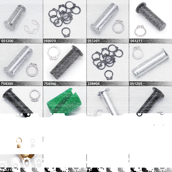 GZP Pivot pin w/clip (GB)