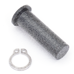 GZP 10pck Black lever pin with circlip (GB)