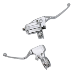 GZP Chrome handlebar controls FLH/T08-up
