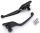 GZP Blk FLH/T08-16 levers, cable clutch (GB)