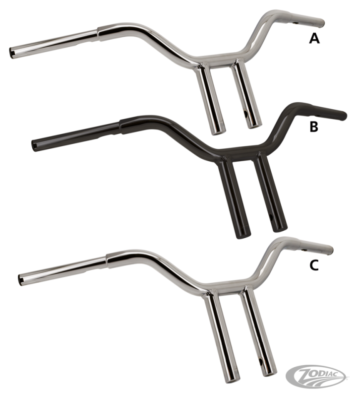 GZP Chr 11" rise Clubstyle Chonkybar TB (GB)