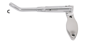 GZP Chr.adjustable kickstand all FXR mod