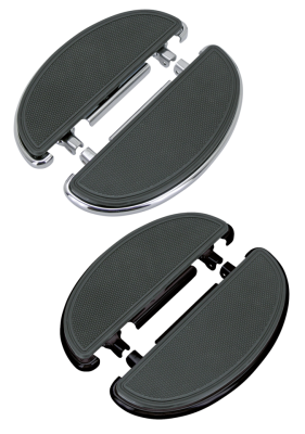 GZP Chrome Half moon floorboards FLST86-