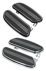 GZP Chrome extended footboard kit