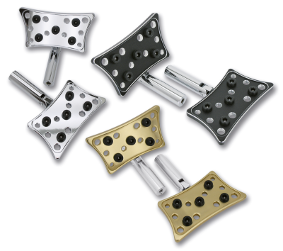 GZP Chrome hole-shot pass. floor board k (GB)