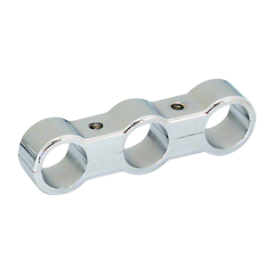 GZP Chrome plain oil line seperator 3 ho