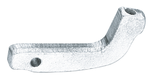 GZP Chrome exhaust clamp 1.875" I.D. (GB)