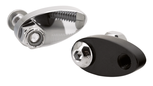 GZP Chrome Solo turnsignal adapters (GB)