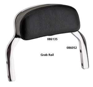 GZP Black mini backrest pad kit (GB)