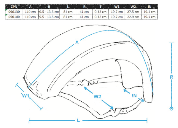 GZP Springer front fender for 45s #3702- (GB)