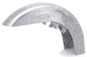GZP Front fender FLHX14-UP no trim holes (GB)