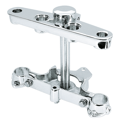 GZP Chrome triple tree kit FLST86-99 lat (GB)