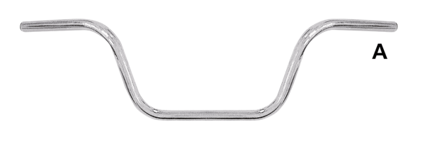 GZP Handlebar Custom Low 8-1/2" w/o dimp (GB)