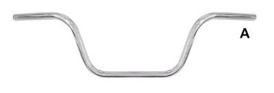 GZP Handlebar Custom Low 8-1/2" w/o dimp (GB)