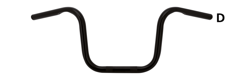 GZP Solo black XL mini ape w/dimples (GB)