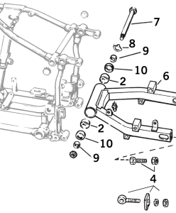 Colony chrome nut 5/8-18x7/16"x7/8" hex (GB)