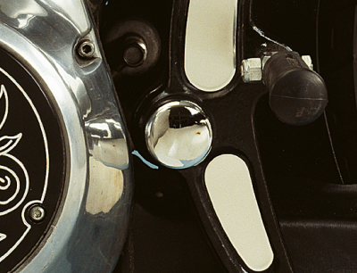 GZP Chrome pivot bolt covers ST84-99